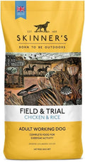 Skinner’S Field & Trial Chicken & Rice – Complete Dry Adult Dog Food, Sensitive, Gentle Digestion, 15Kg