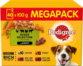 Mixed Selection in Gravy 40 Pouches, Adult Wet Dog Food, Megapack (40 X 100 G)