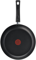 Taste Twin Pack, Aluminium Frying Pans, Pan Set, Pans 20 Cm and 28 Cm Diameter, Non-Stick, Black, Pack of 2, B189S244