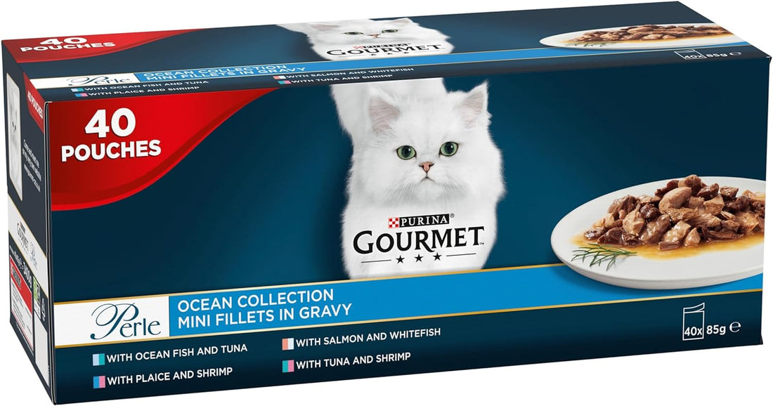 Perle Ocean Collection Wet Cat Food 40X85G