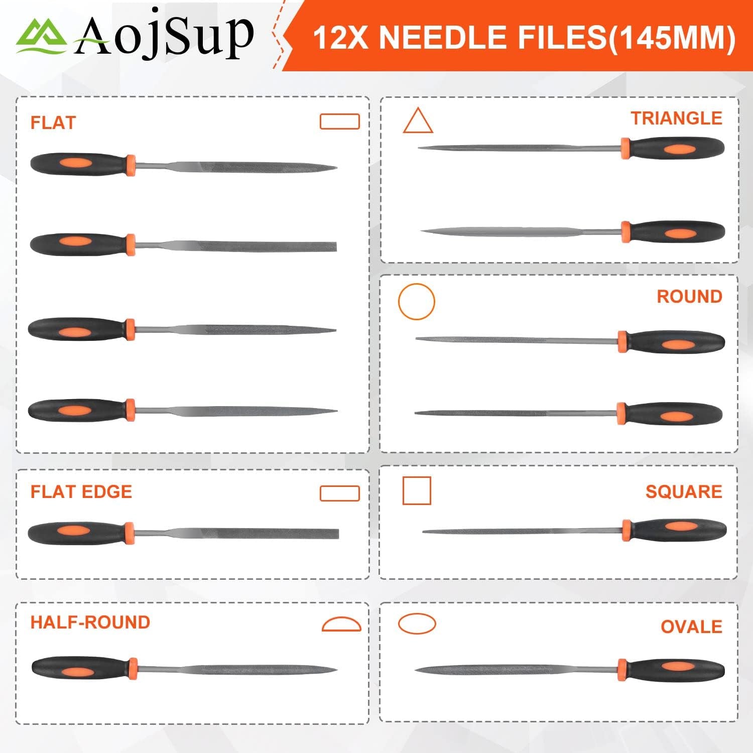 17-Piece Metal File Set 