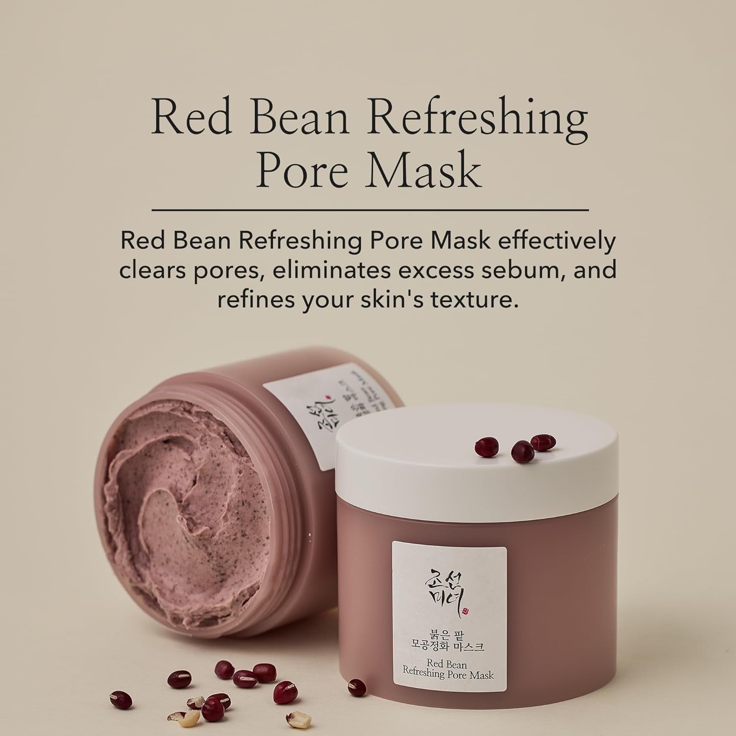 Red Bean Refreshing Pore Mask 140Ml, 4.73Fl.Oz