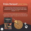 Banquet - Wet Dog Food - Flaked Chicken Breast, Rice, Liver, Veg - 100% Natural Ingredients, 100 G (Pack of 30)