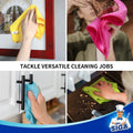 Microfiber Cleaning Cloth,Pack of 12, Size:32 X 32 Cm