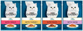 Perle Mini Fillets in Jelly Country Medley Wet Cat Food Pouches; for Adult and Senior Cats (Turkey,Trout,Duck,Game) 96X85G