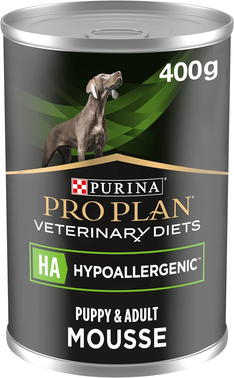 PRO PLAN® VETERINARY DIETS Canine HA Hypoallergenic Dog Food 400G, Pack of 12