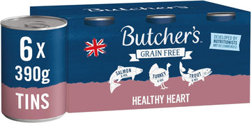 Healthy Heart Wet Dog Food Tins, 9.36 Kg (24 X 390 G)