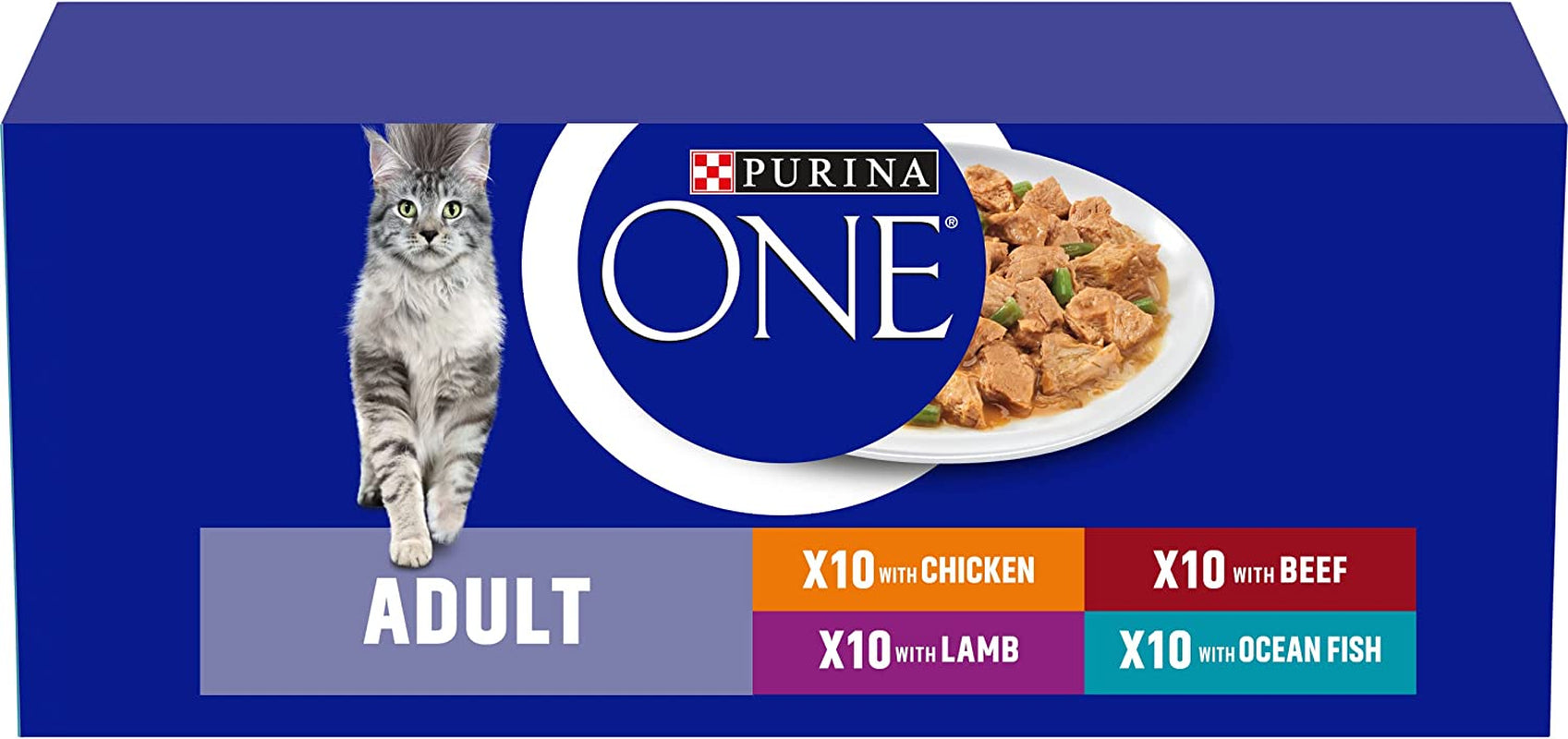 Mini Fillets Mixed Selection in Gravy Wet Cat Food 40X85G