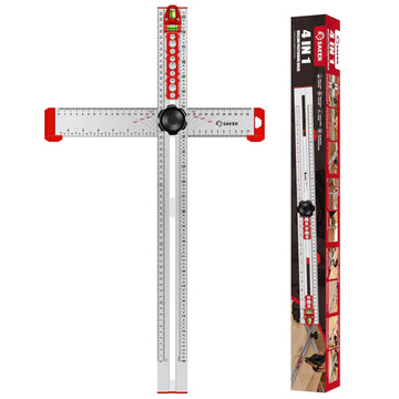 4-in-1 Drilling Positioning Ruler