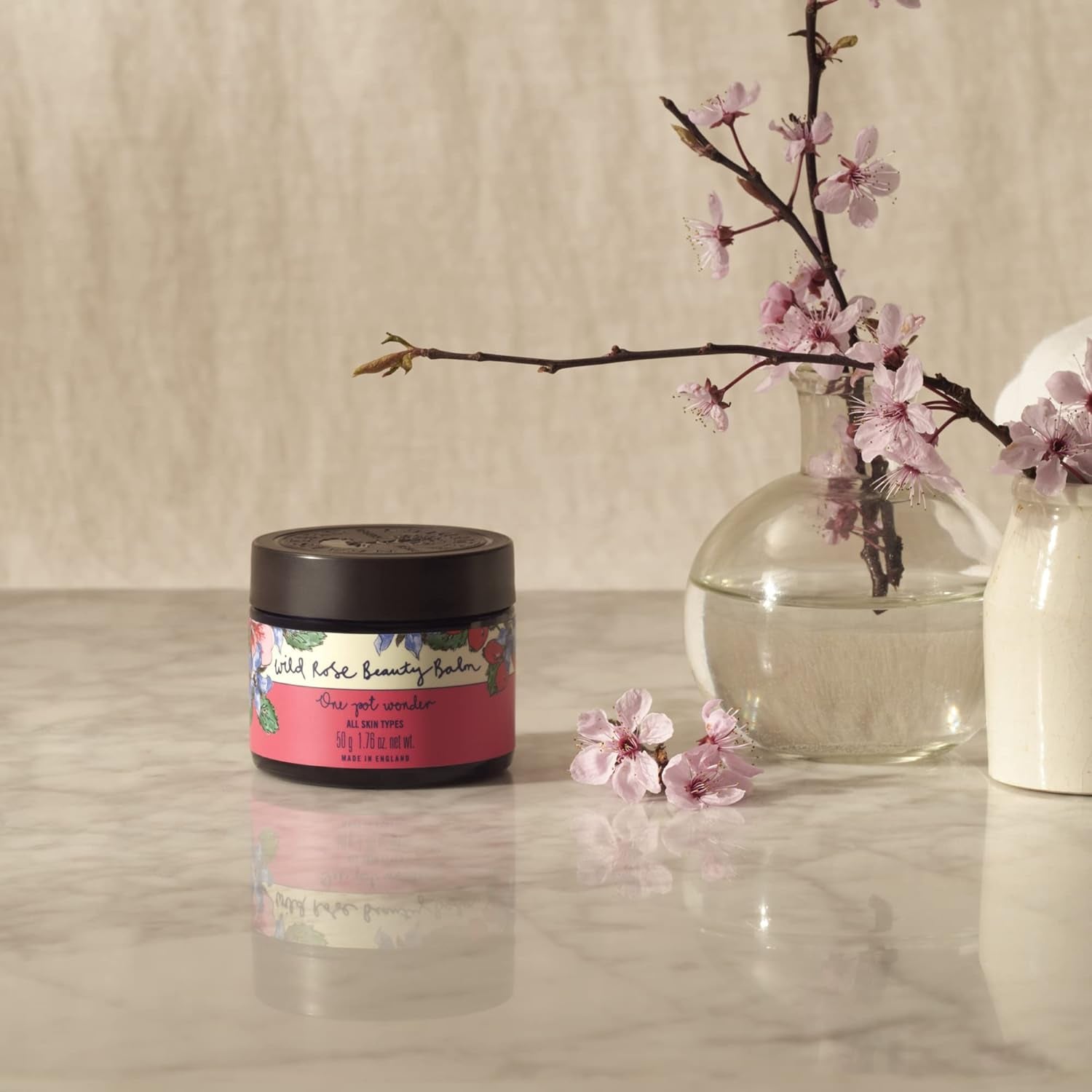 Award Winning Wild Rose Beauty Balm | One Pot Wonder | for All Skin Types | 50G