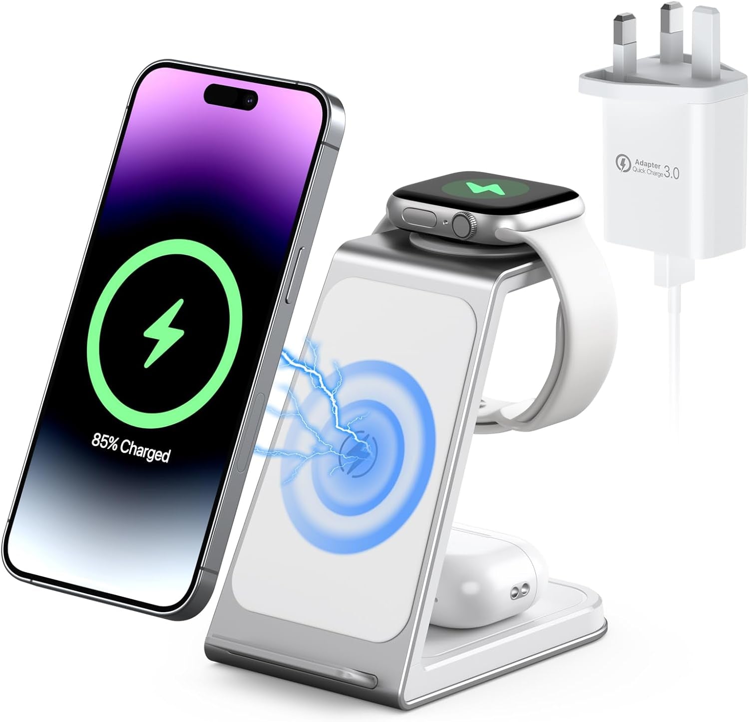 3-in-1 Wireless Charging Station 