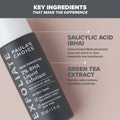 SKIN PERFECTING 2% BHA Liquid Exfoliant - Face Exfoliating Peel Fights Blackheads & Enlarged Pores - with Salicylic Acid - Combination & Oily Skin - 30 Ml