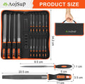 17-Piece Metal File Set 