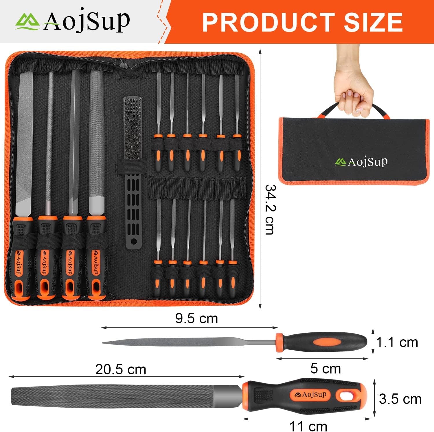 17-Piece Metal File Set 