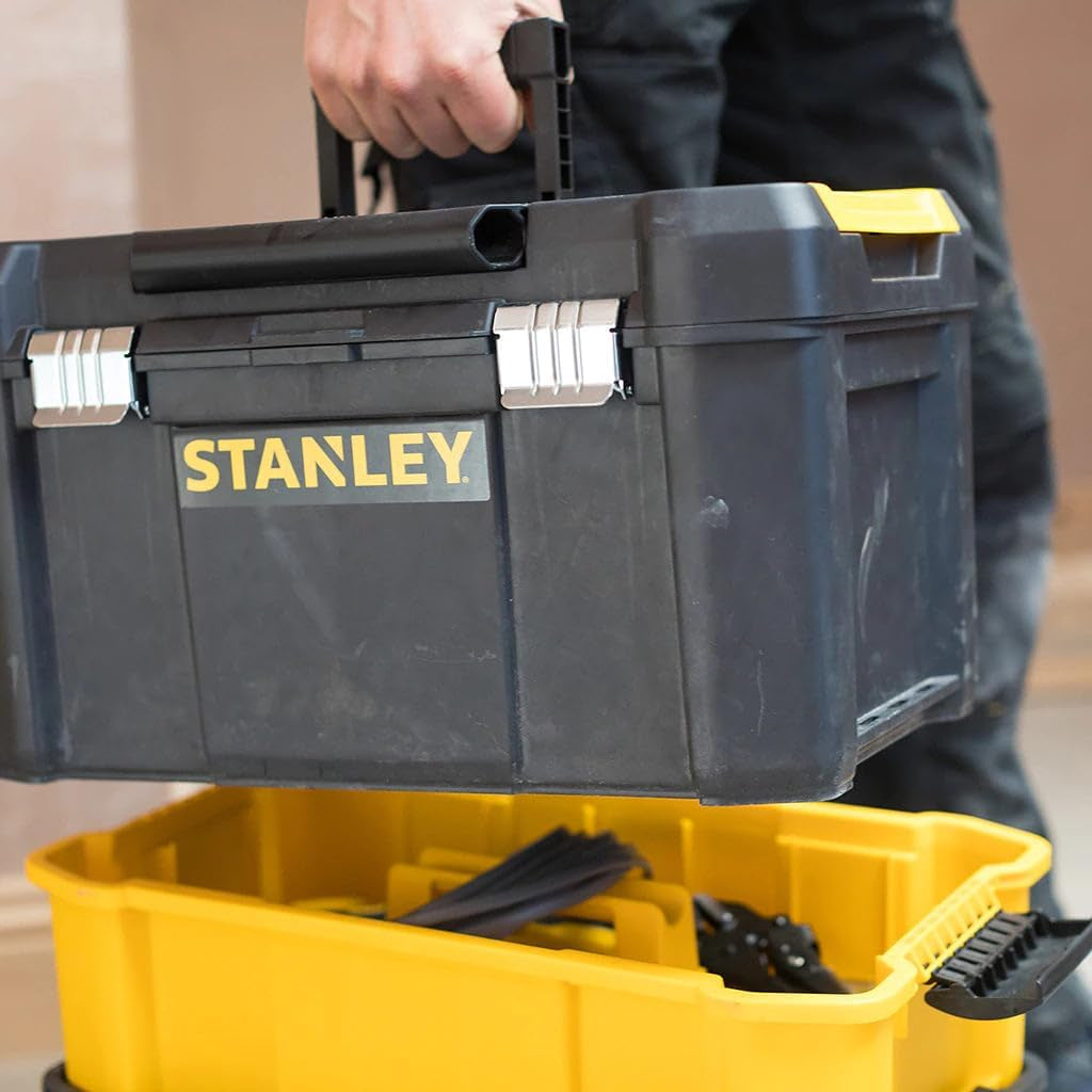 Essential Rolling Workshop Toolbox, 3 Tier Stackable Units, STST1-80151