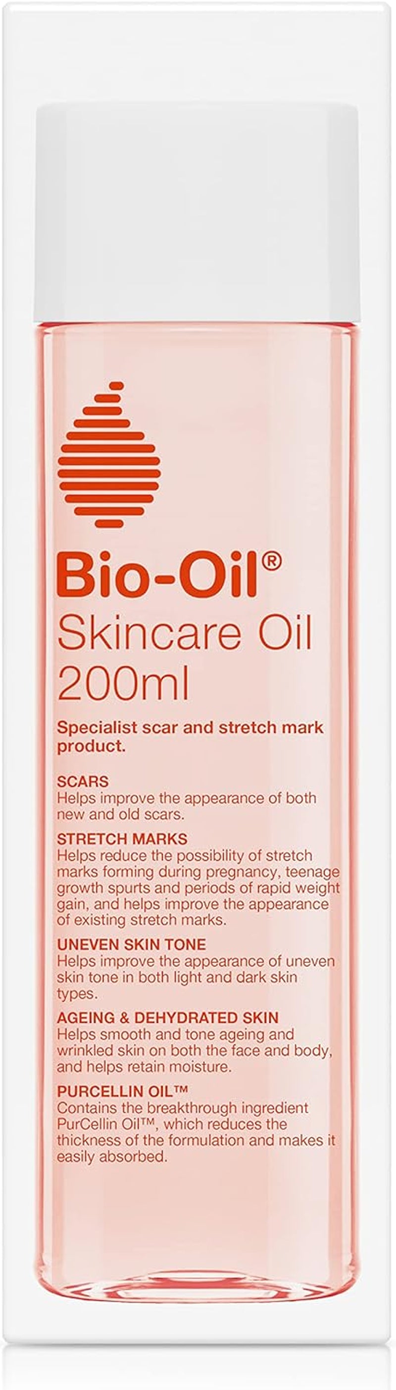 Skincare Oil - Improve the Appearance of Scars, Stretch Marks and Skin Tone - 1 X 200 Ml