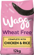 Wheat Free Complete Dry Adult Dog Food Chicken & Rice 12Kg - for Sensitive Stomachs