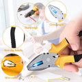 Household Hand Tool Kit 5 Pcs Home Tool Set General Repair Toolkits for DIY Home Garage and Workshop with Toolbox