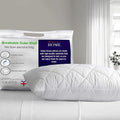 Pillows 2 Pack Hotel Quality with Quilted Cover (2 Pillows) Filled Pillows for Stomach, Back and Side Sleeper, down Alternative Bed Pillow-Soft Hollow-Fiber Hotel Pillows